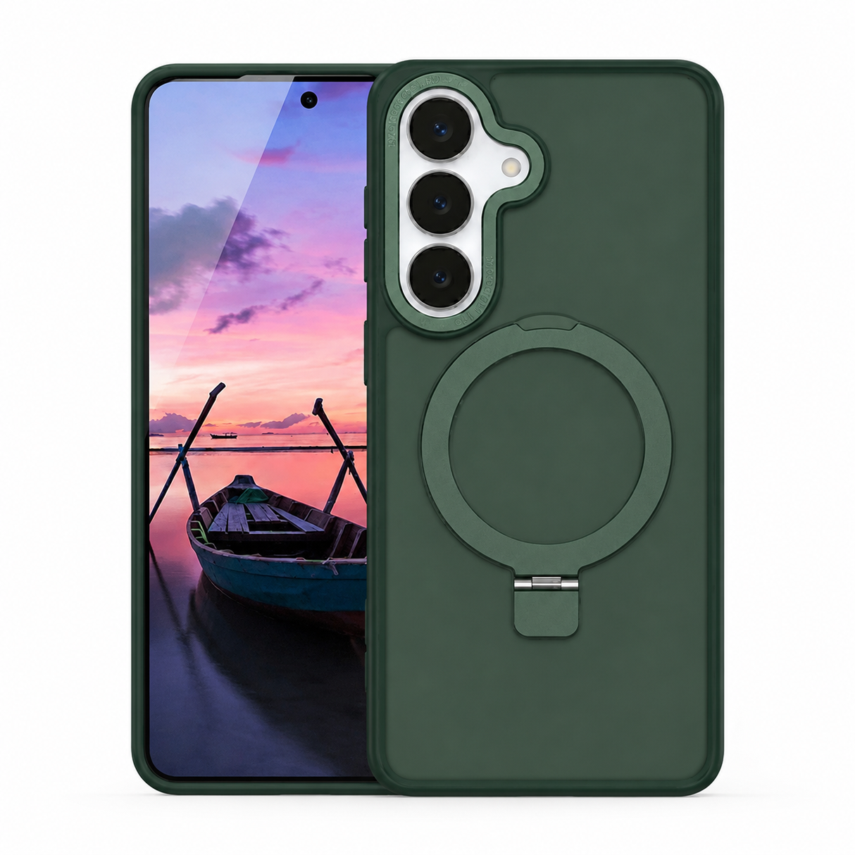 Samsung Galaxy S26 Shockproof Magnetic Case With Stand Holder