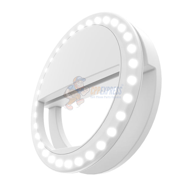Tzumi On Air LED Selfie Ring Light with Universal Smart Phone Clip Multi-Color
