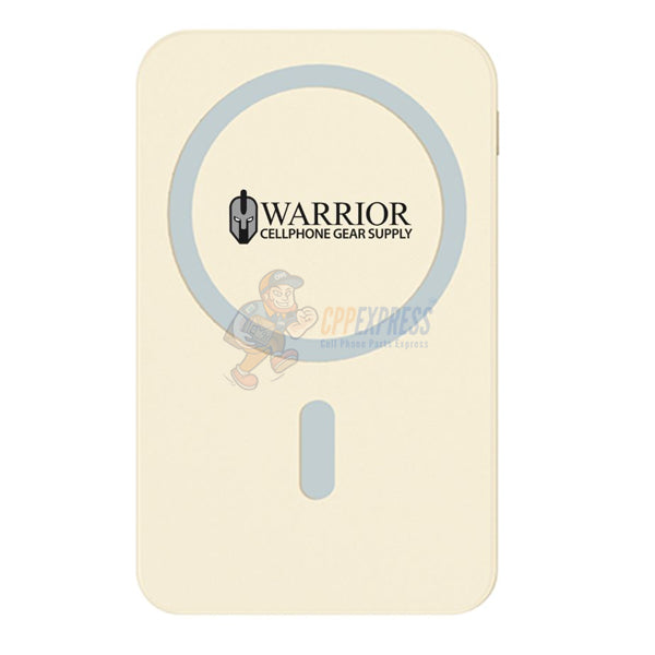 Warrior 10000mAh Dual-Cable Magsafe Magnetic Power Bank with Stand