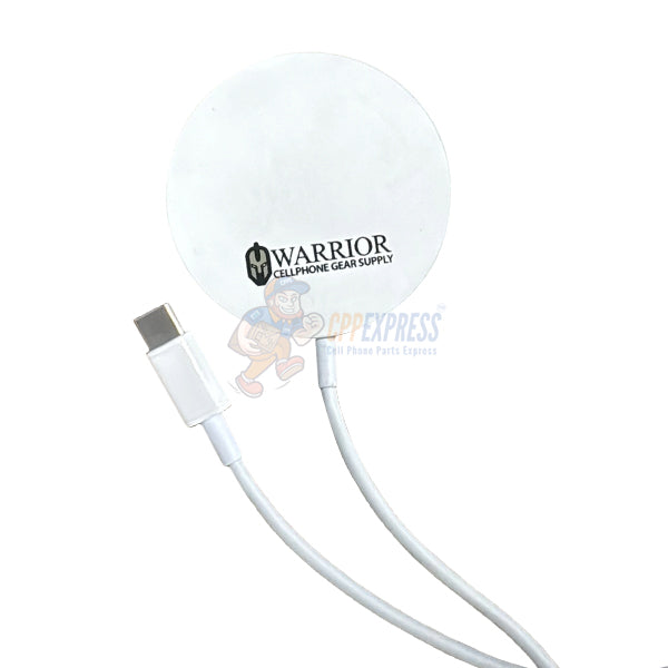 Warrior Power Mag USB-C  Fast Magnetic Wireless Charger 3FT Long