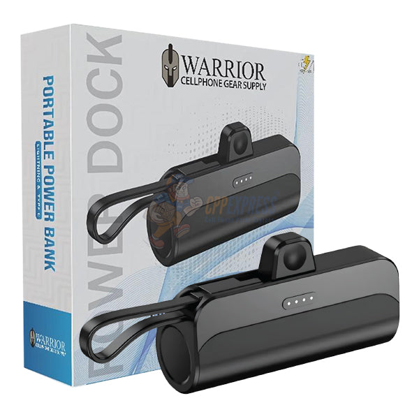 Warrior 10000mAh Wireless Capsule USB-C Portable Power Bank Charger