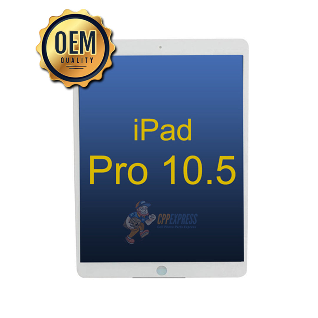 iPad Pro 10.5 OEM LCD Touch Screen Digitizer and Assembly - White