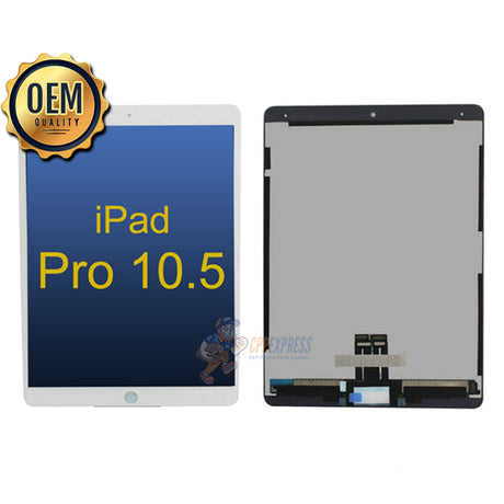 iPad Pro 10.5 OEM LCD Touch Screen Digitizer and Assembly - White