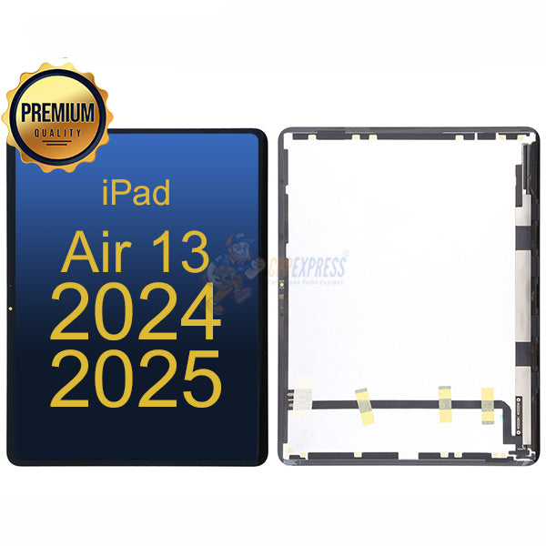 iPad Air 13 2024/2025 LCD Display Touch Screen Digitizer Assembly Black