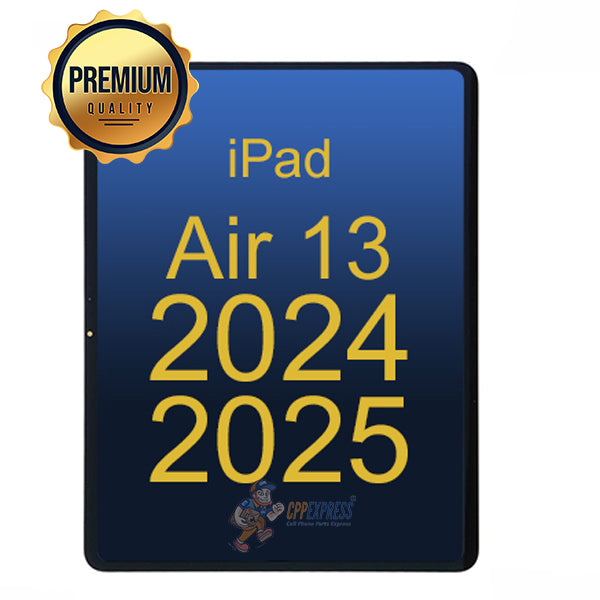iPad Air 13 2024/2025 LCD Display Touch Screen Digitizer Assembly Black