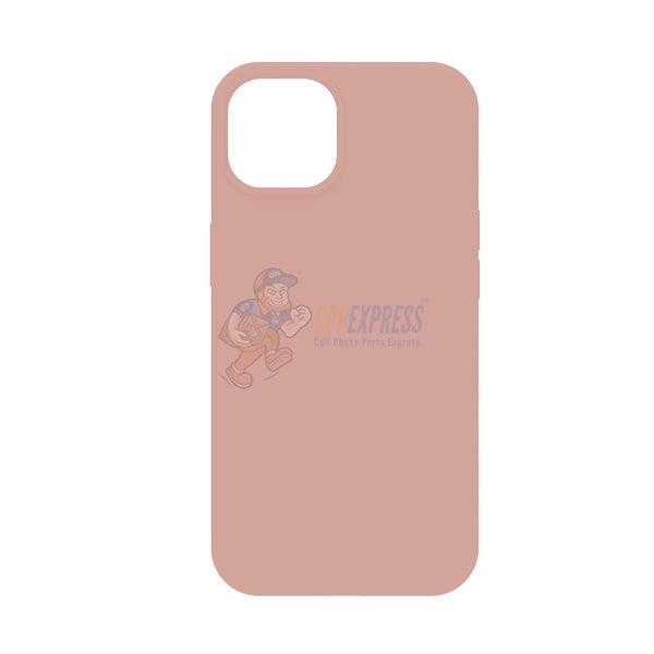 iPhone 13 Mini Slim Soft Silicone ShockProof Protective Case Cover Pink