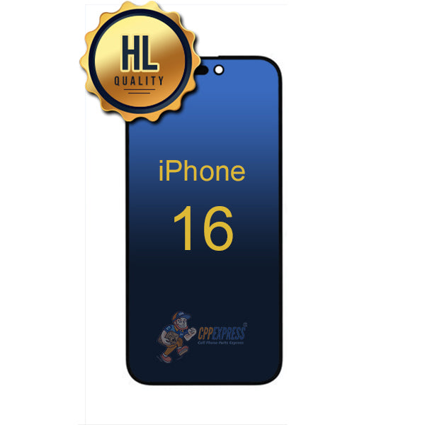 iPhone 16 - HL INCELL LCD Display Touch Screen Digitizer Assembly - Black