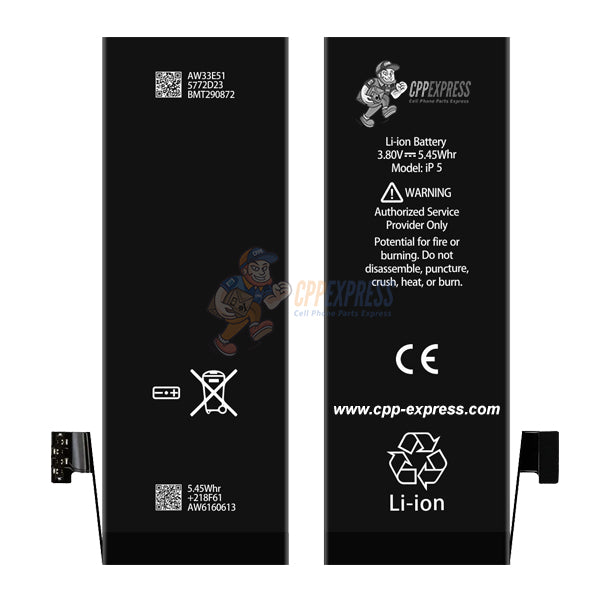 iPhone 5 - Premium High Capacity Replacement Battery