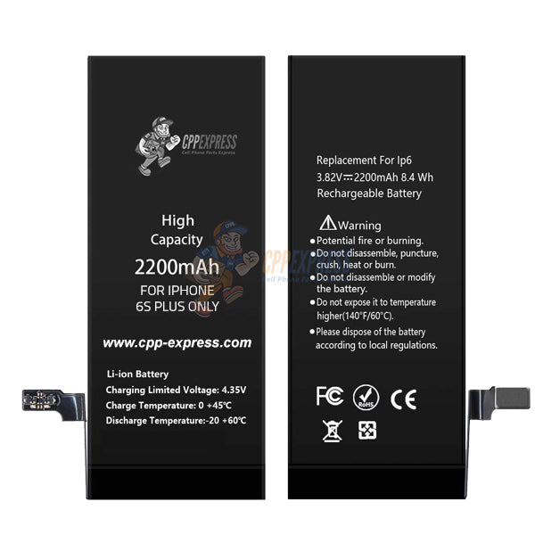 iPhone 6S Plus - Premium High Capacity Replacement Battery