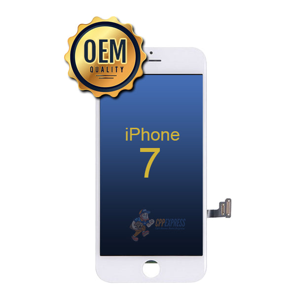 iPhone 7 - OEM LCD Touch Screen Digitizer & Assembly - White