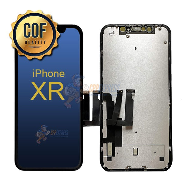 iPhone XR LCD Touch Screen Digitizer After Market Plus COF Grade - Black