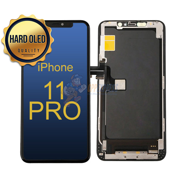 iPhone 11 Pro - Hard OLED Display Touch Digitizer Assembly - Black