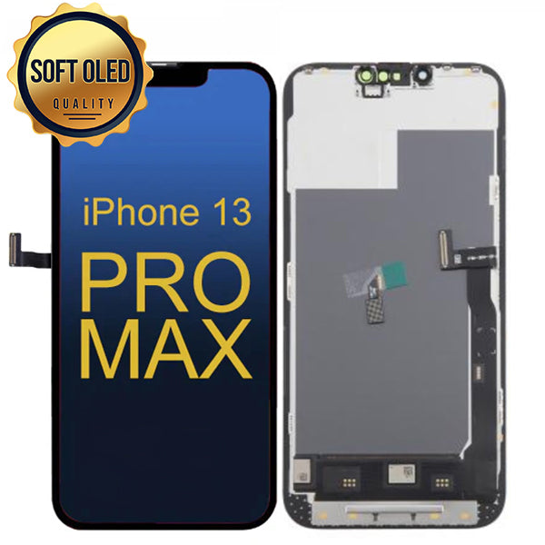 iPhone 13 Pro Max - 120Hz SL Soft OLED Display Touch Screen Digitizer Assembly - Black