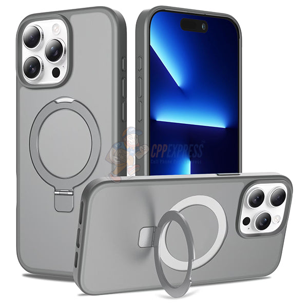 iPhone 13 Pro Shockproof Magnetic Case With Stand Holder