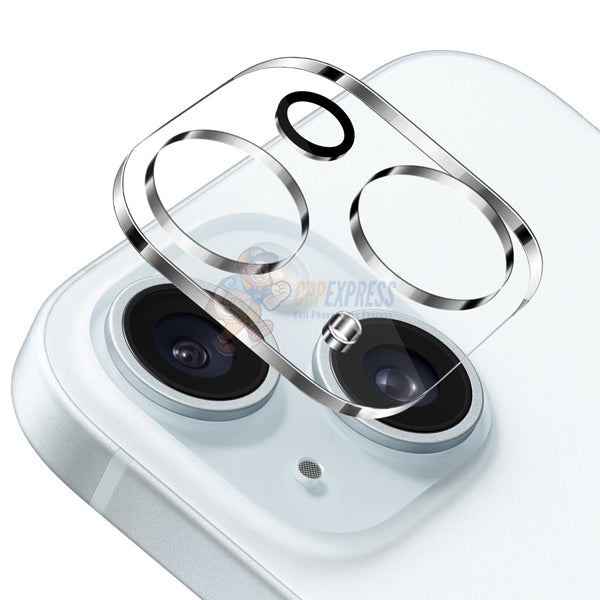 iPhone 14 / 14 Plus / 15 / 15 Plus - Rear Back Camera Lens Tempered Glass - Clear Series