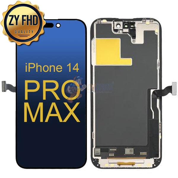 iPhone 14 Pro Max ZY FHD 120HZ LCD Display Touch Digitizer Assembly - Black