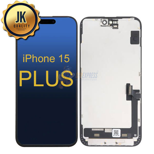 iPhone 15 Plus - JK Soft OLED Display Touch Screen Digitizer Assembly - Black