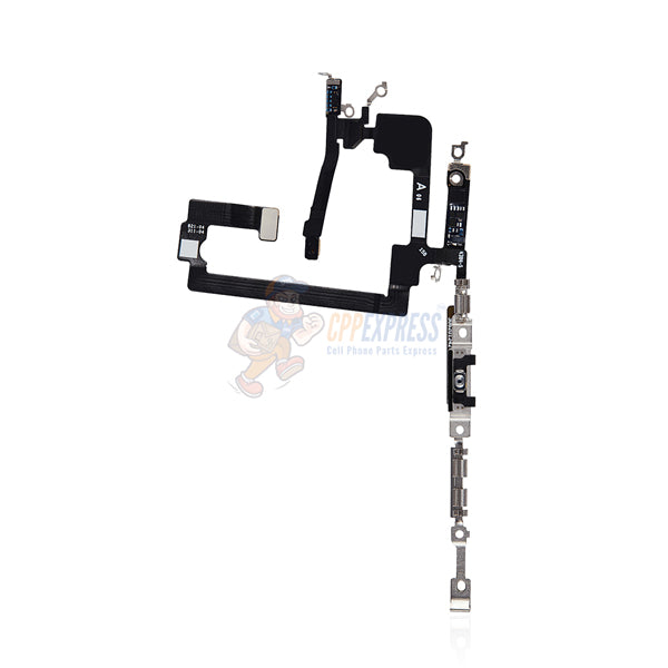 iPhone 15 Plus Power Button with Bluetooth Antenna Flex Cable
