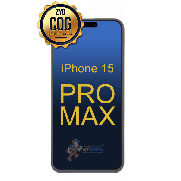 iPhone 15 Pro Max ZYG FHD COG 120HZ Chip on Flex Display Screen Digitizer Assembly