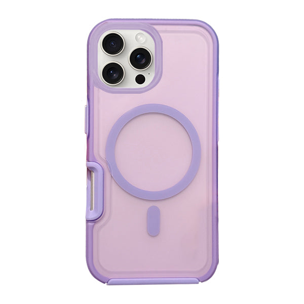 iPhone 15 Pro Shockproof Magnetic Case Protective Cover With Short Rope