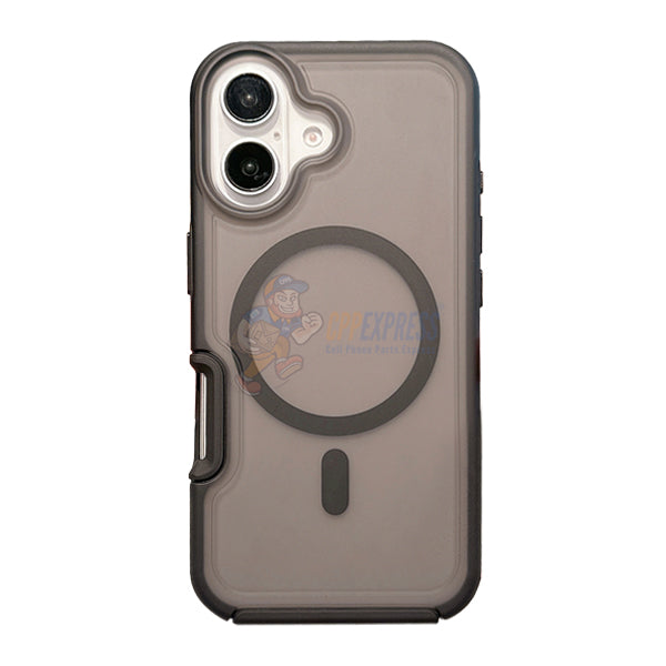 iPhone 16 Plus Shockproof Magnetic Case Protective Cover With Short Rope