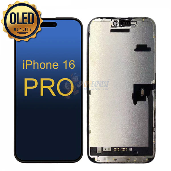 iPhone 16 Pro - OLED Display Touch Screen Digitizer Assembly - Black