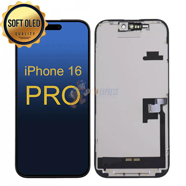 iPhone 16 Pro - SL Soft OLED Display Touch Screen Digitizer Assembly - Black