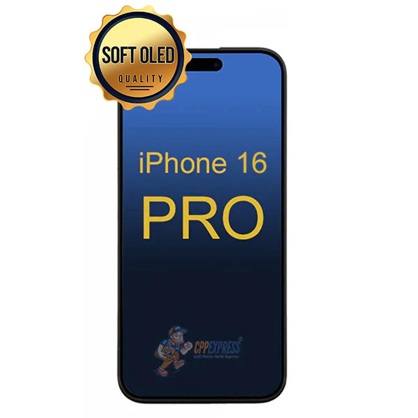 iPhone 16 Pro - SL Soft OLED Display Touch Screen Digitizer Assembly - Black