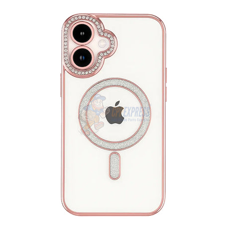 iPhone 17 Diamond Magsafe Shockproof Protective Case Cover