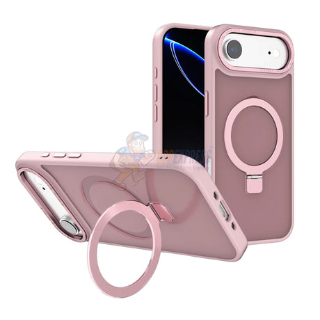iPhone 17 Air Magsafe Magnetic Stand Slim ShockProof Matt Case Cover