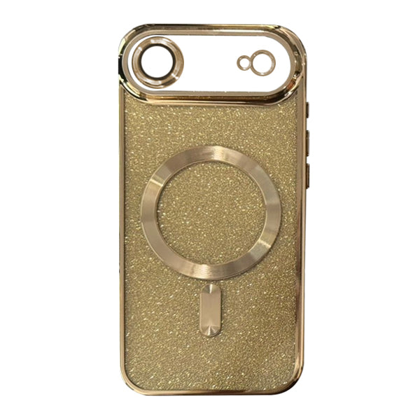 iPhone 17 Air ShockProof 2 In 1 Glitter Magsafe Protective Case Cover