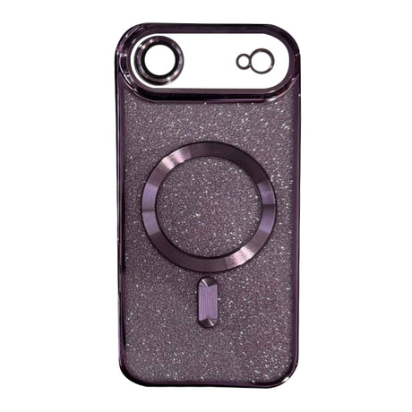 iPhone 17 Air ShockProof 2 In 1 Glitter Magsafe Protective Case Cover