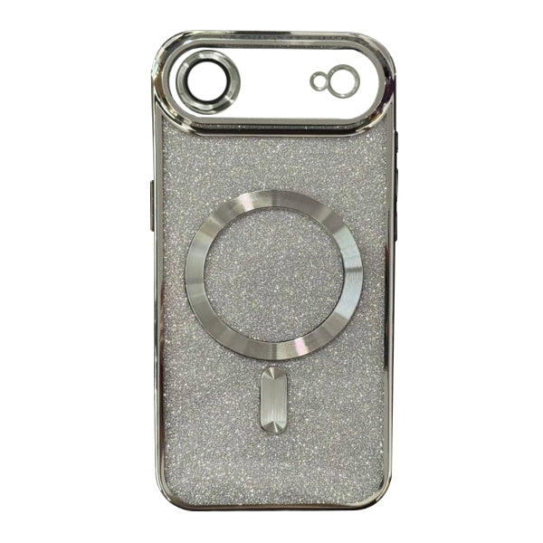 iPhone 17 Air ShockProof 2 In 1 Glitter Magsafe Protective Case Cover