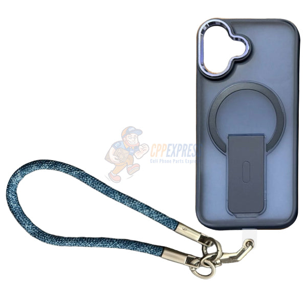 iPhone 17 Magsafe with Rectangular Stand ShockProof Magnetic Case Cover