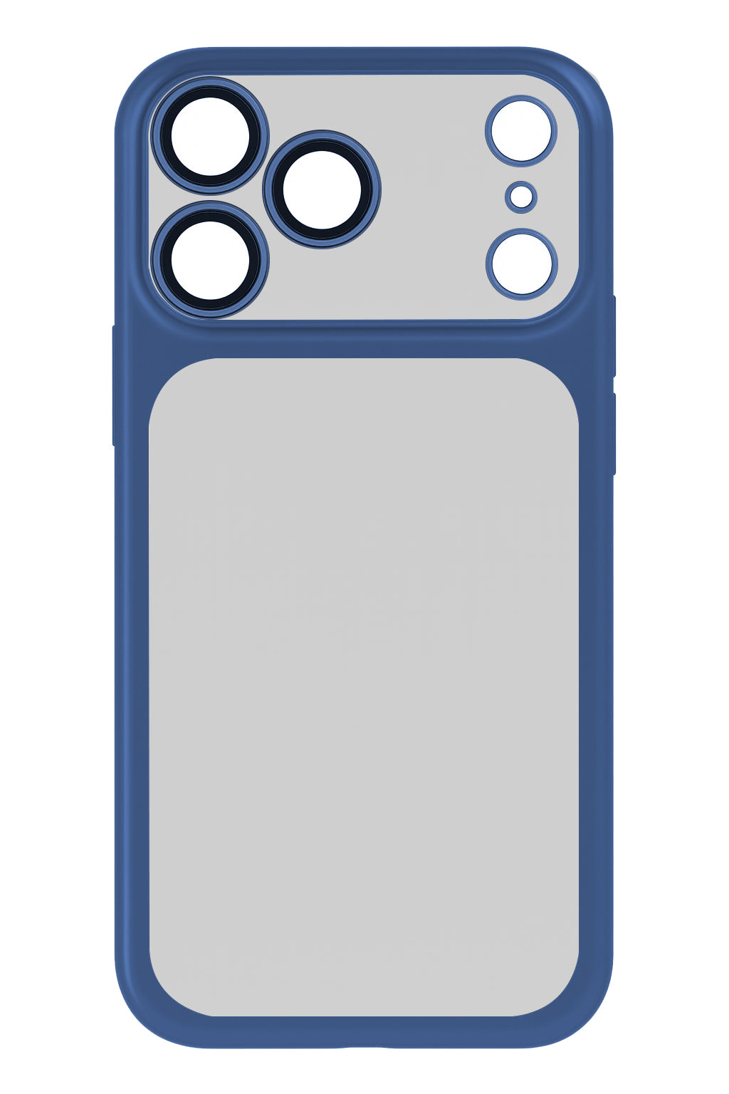 iPhone 17 Pro Frost Mist Coated Full Cover Lens Protection Shockproof Case