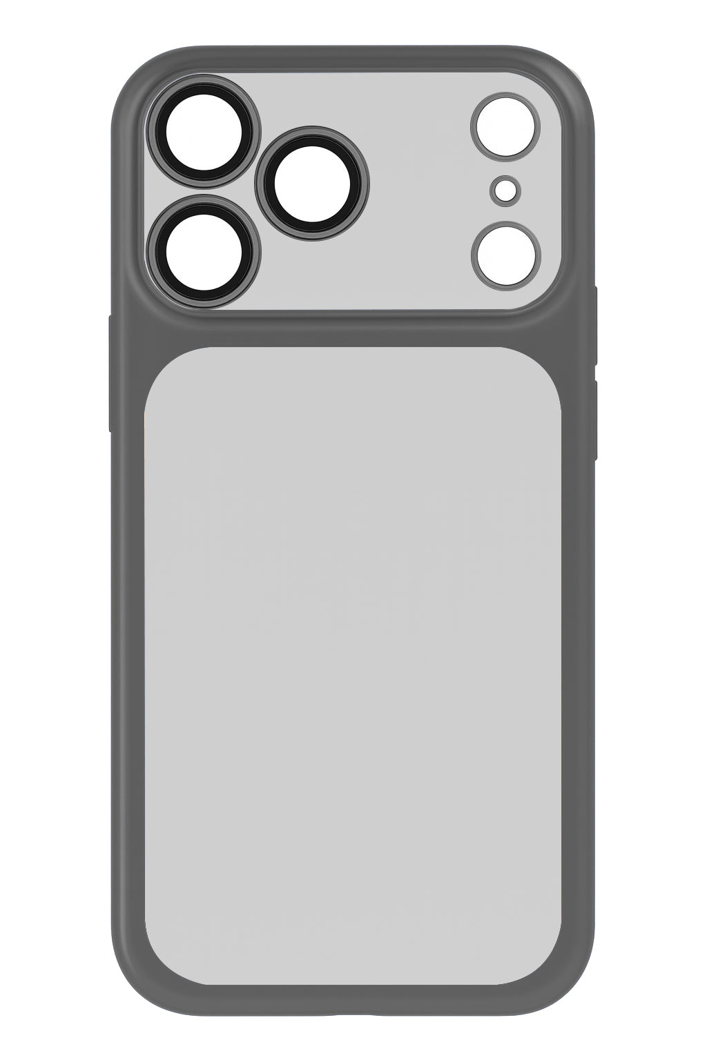 iPhone 17 Pro Frost Mist Coated Full Cover Lens Protection Shockproof Case