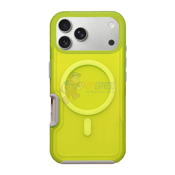 iPhone 17 Pro Max Shockproof Magnetic Case Protective Cover With Short Rope