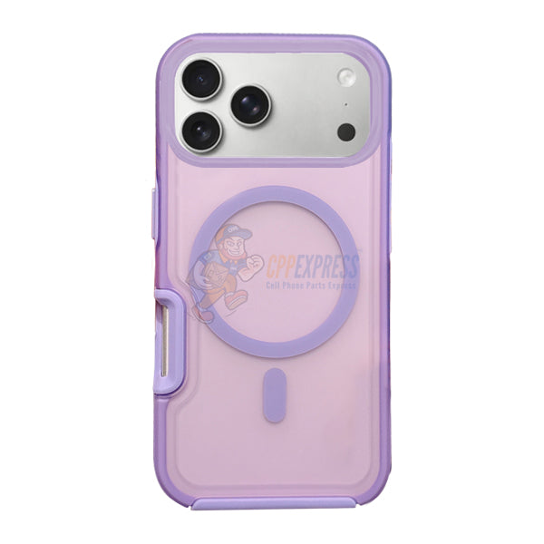 iPhone 17 Pro Max Shockproof Magnetic Case Protective Cover With Short Rope