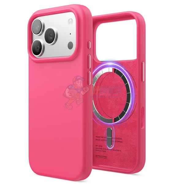 iPhone 18 Pro MagSafe Magnetic Silicone Case Cover