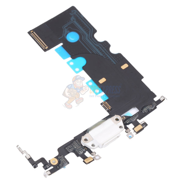 iPhone SE 2020 Charging Port Dock Connector Flex Cable - White