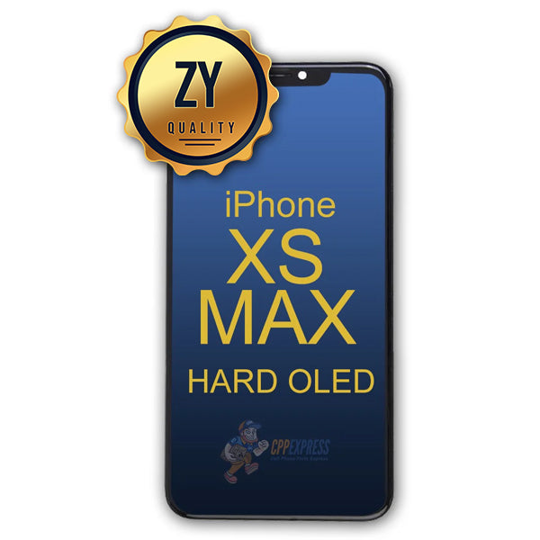 iPhone XS Max - ZY Hard OLED Display Touch Screen Digitizer Assembly Black
