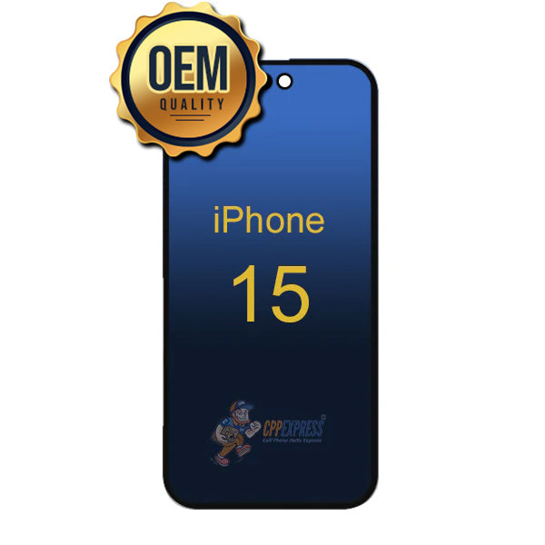 iPhone 15 - OEM LCD Display Touch Screen Digitizer Assembly