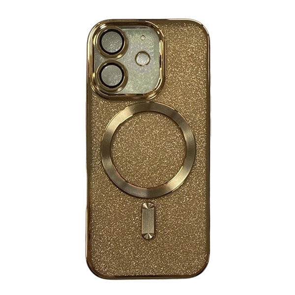 iPhone 16 Plus ShockProof 2 In 1 Glitter Magsafe Protective Case Cover