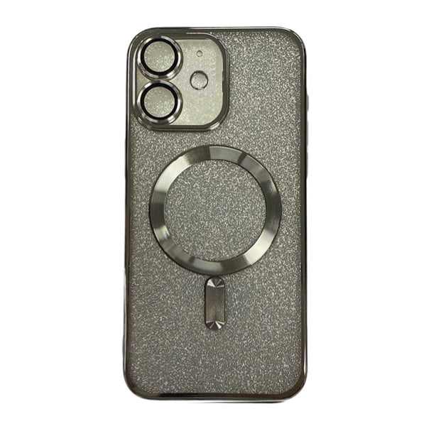 iPhone 16 ShockProof 2 In 1 Glitter Magsafe Protective Case Cover