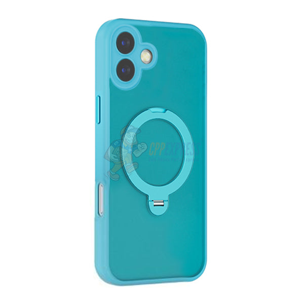 iPhone 17 Magnetic Case with 360° Rotating Stand Heavy duty Shockproof Cover