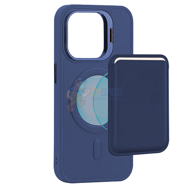 iPhone 17 Pro Shockproof MagSafe Case with Wallet Card Cover Cover