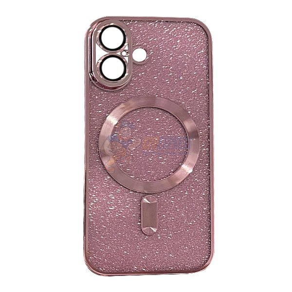 iPhone 17 ShockProof 2 In 1 Glitter Magsafe Protective Case Cover