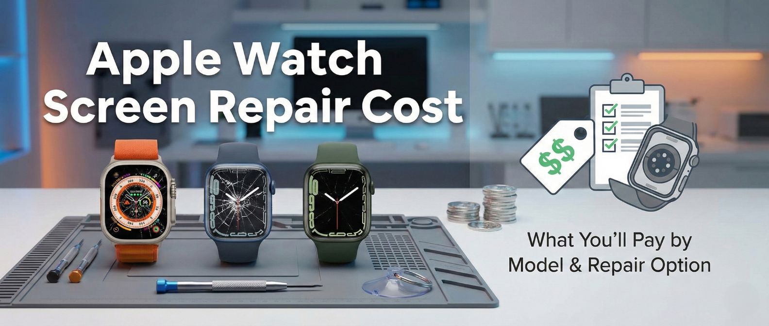 Apple Watch Screen Repair Cost: What You’ll Pay by Model & Repair Option
