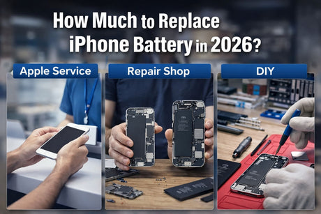 How Much to Replace iPhone Battery in 2026: Apple vs. Repair Shops vs. DIY Costs