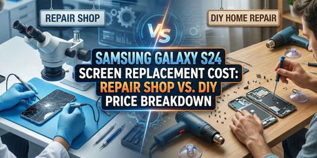 Samsung Galaxy S24 Screen Replacement Cost: Repair Shop vs. DIY Price Breakdown